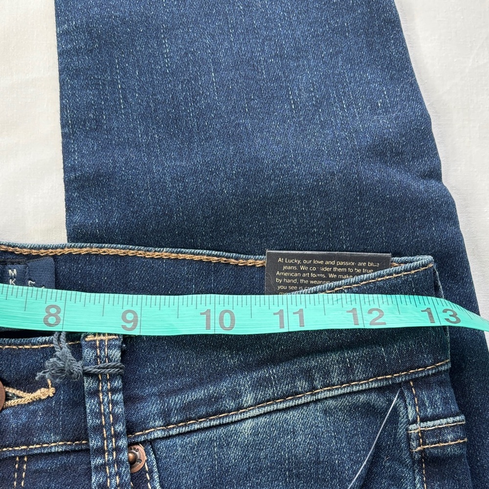 💙 Lucky Brand Brooke Legging Skinny Jeans 4/27 Dark Wash Stretch NWT Women's 💙 - Picture 13 of 13